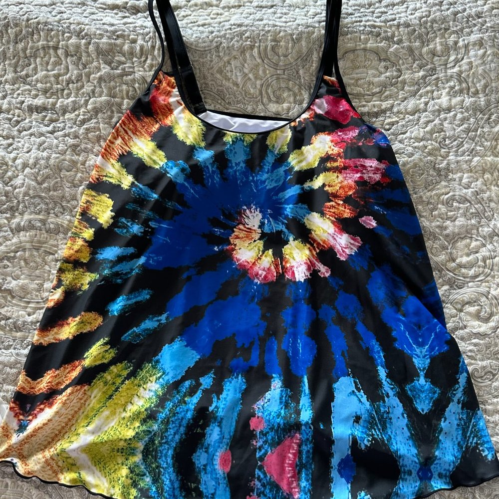 LALAGEN Womens Plus Size 2X Tankini Swimsuit Two Piece XXL